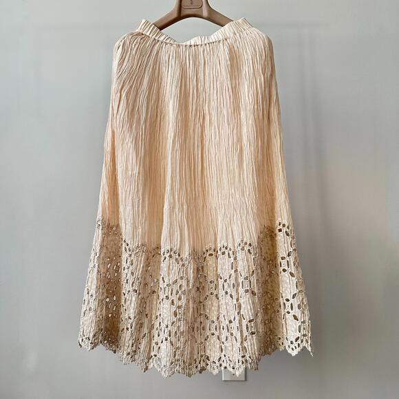 Sea New York Elise Cream Skirt Size M NEW - Picture 1 of 5